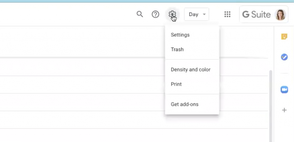 Planning Meetings google Calendar timezone settings